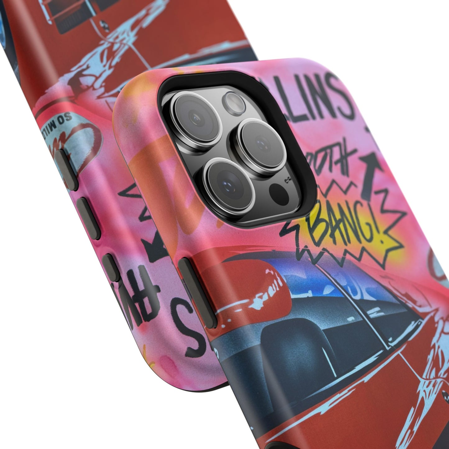 MagSafe "miami momentos" airbrush iPhone case