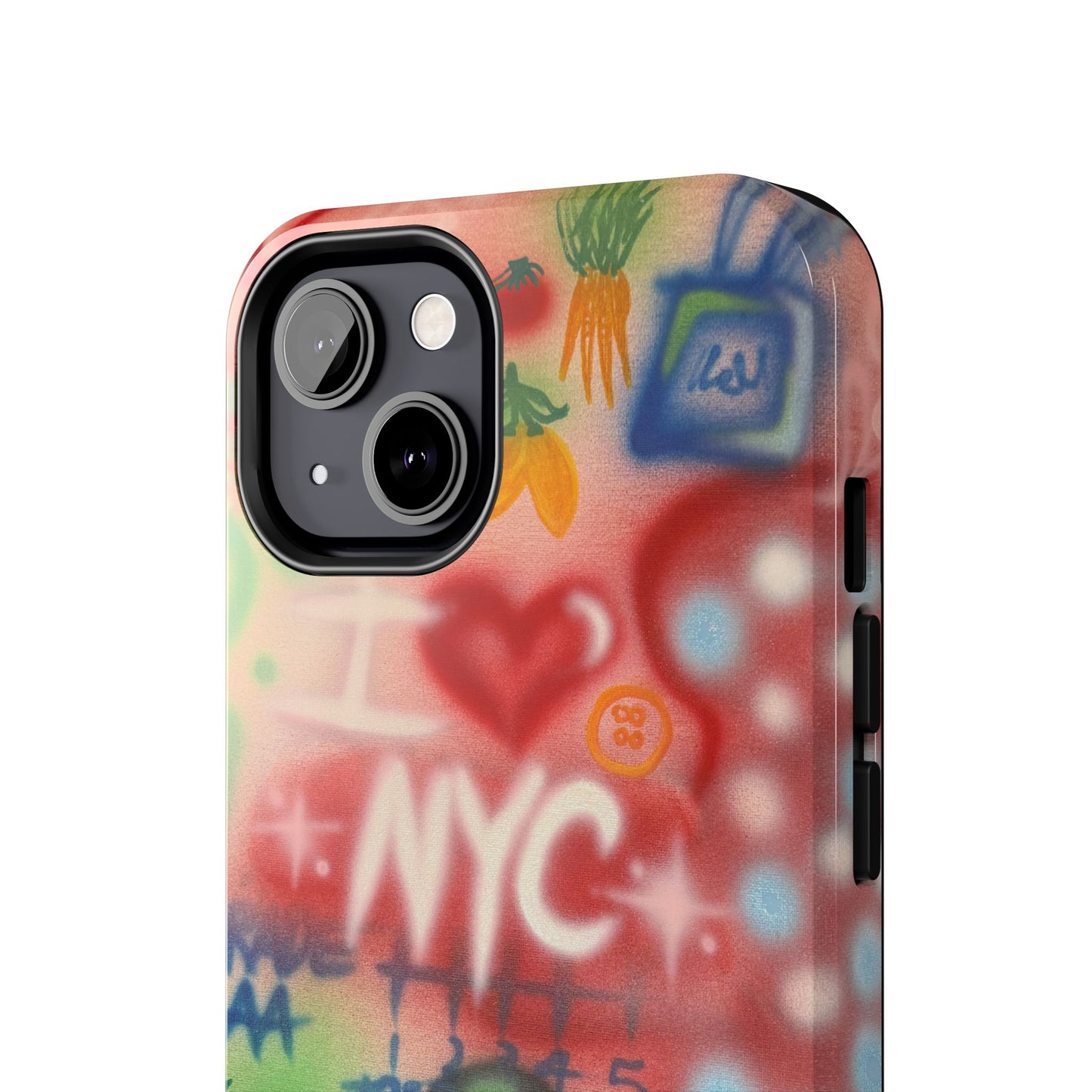 "i <3 NYC" airbrush iPhone case