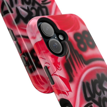 MagSafe „lucky you! pt. 2“ Airbrush iPhone Hülle