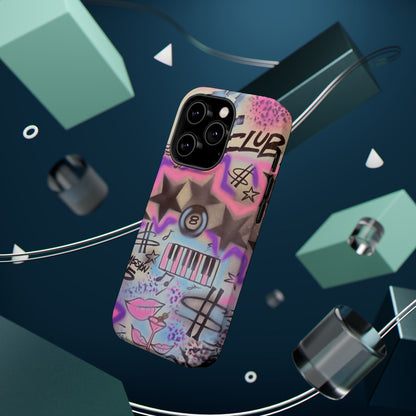 MagSafe "jazz club" airbrush iPhone case