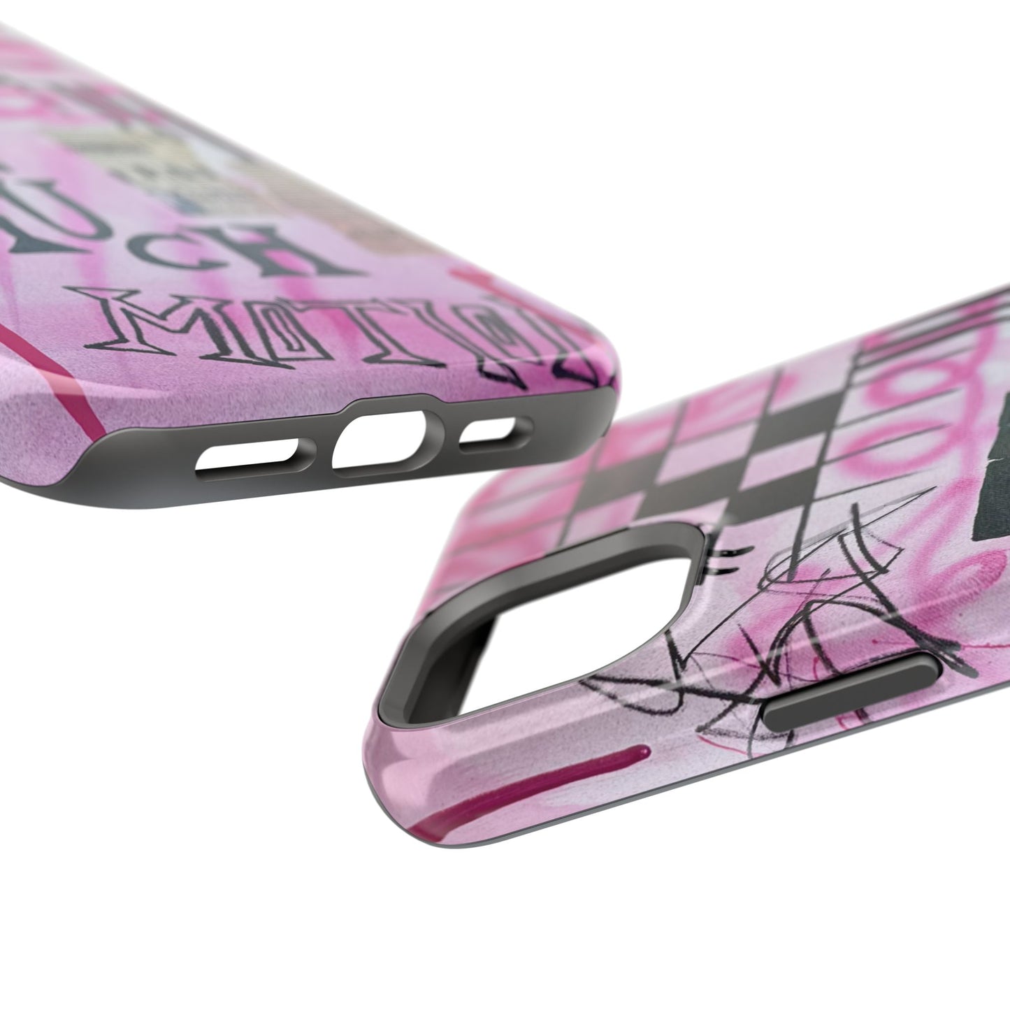 MagSafe "too much motion" airbrush iPhone case