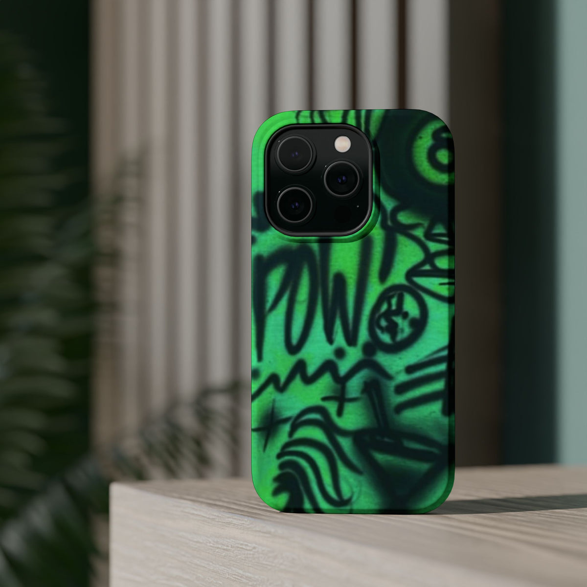 MagSafe "POW!" airbrush iPhone case