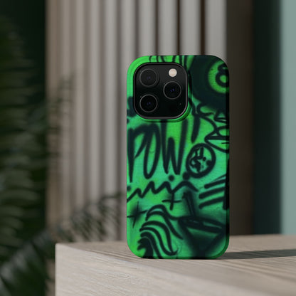 MagSafe "POW!" airbrush iPhone case