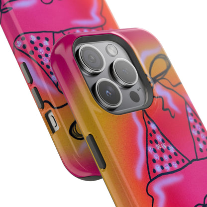 MagSafe "glitter bikini" airbrush iPhone case