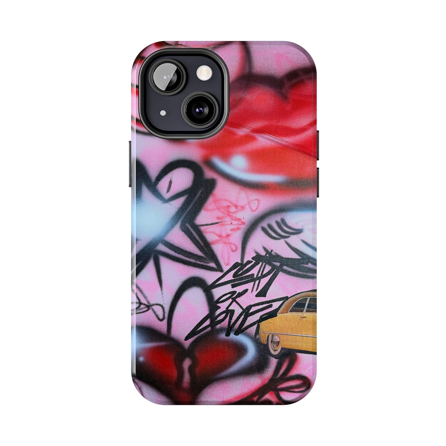 "lust or love" airbrush iPhone case