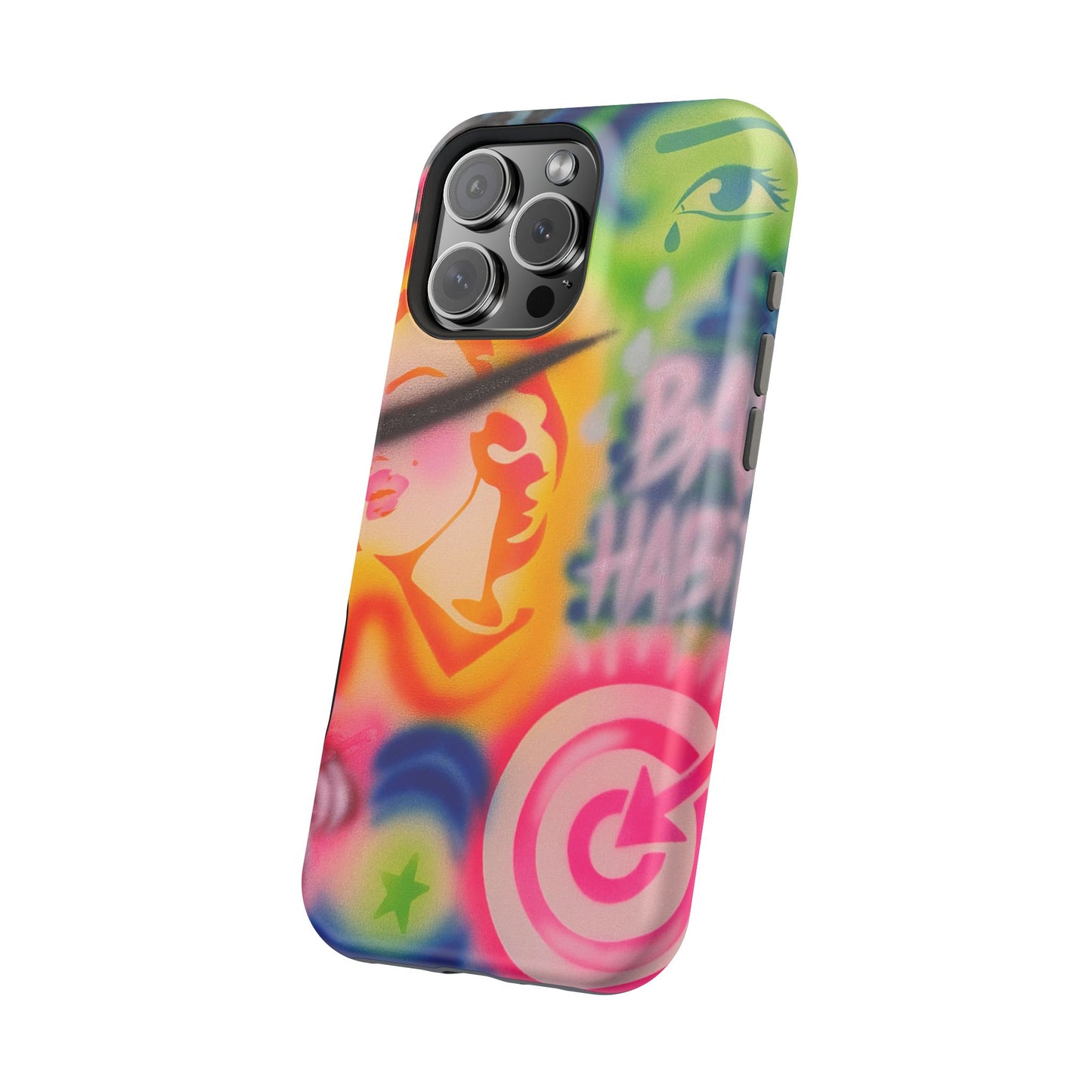 MagSafe „schlechte Angewohnheiten“ Airbrush iPhone Hülle