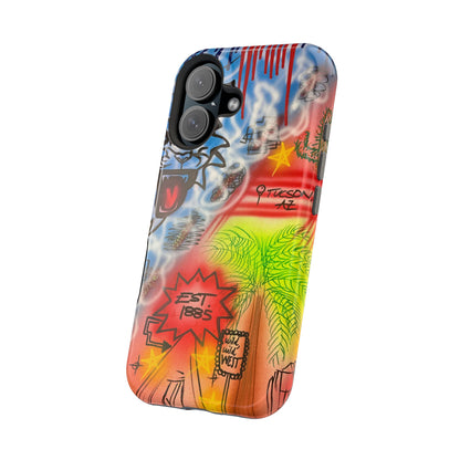 MagSafe Airbrush iPhone-Hülle „Tucson, AZ“