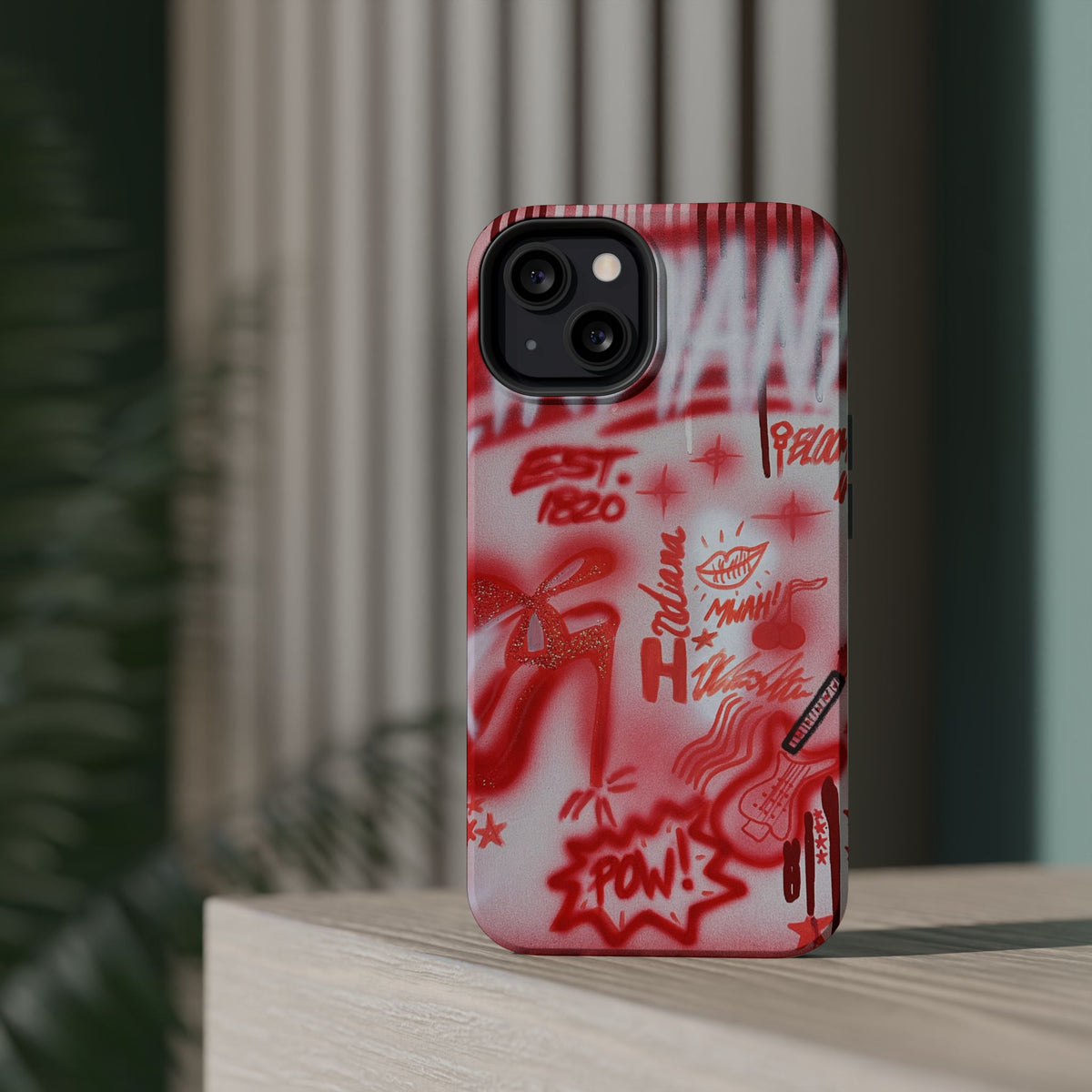 MagSafe "indiana" airbrush iPhone case