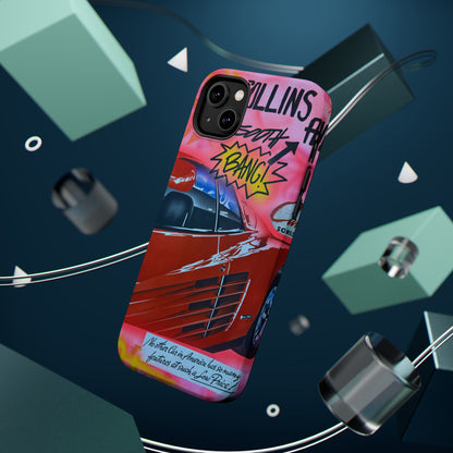 MagSafe "miami momentos" airbrush iPhone case