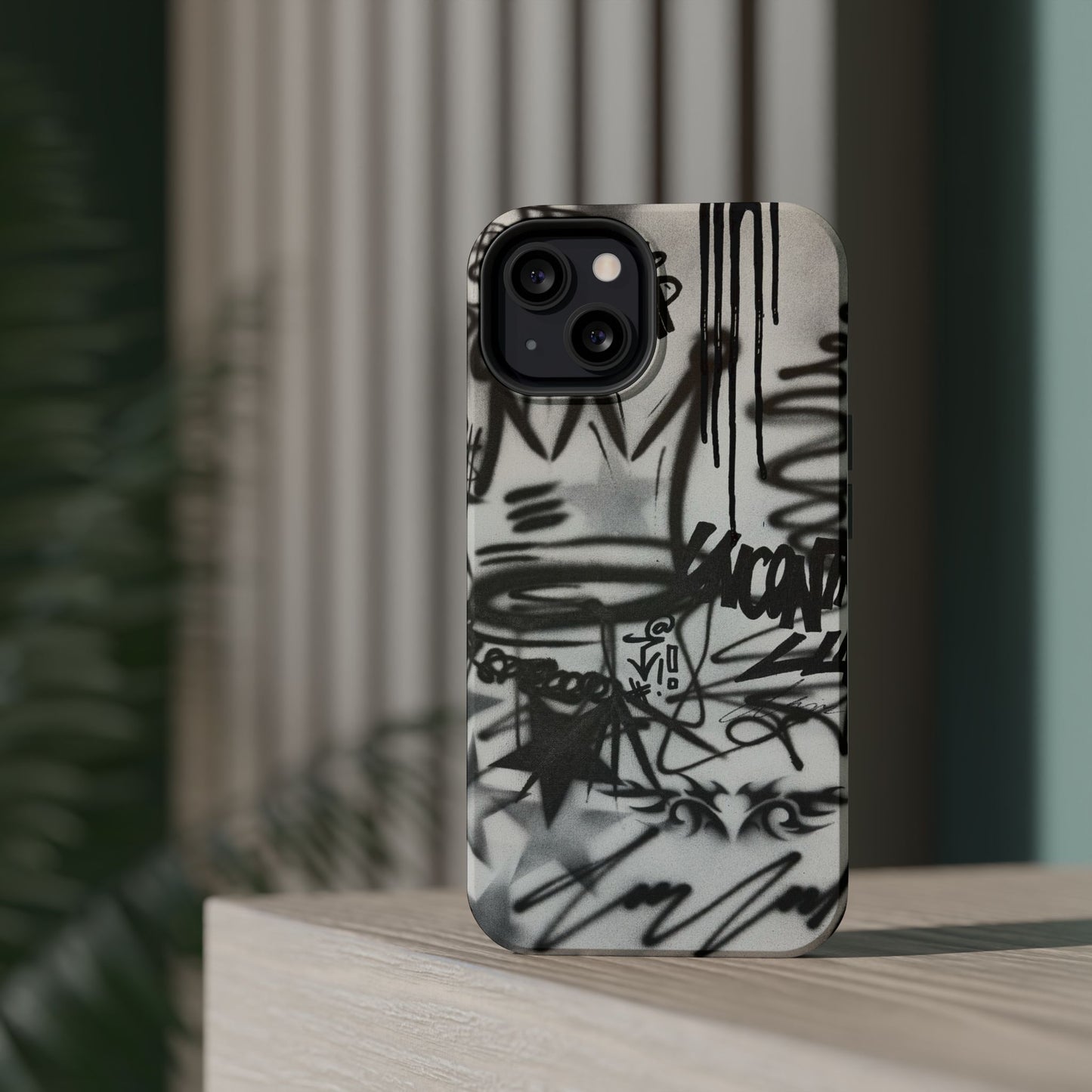 MagSafe "uncontrollable lust" airbrush iPhone case