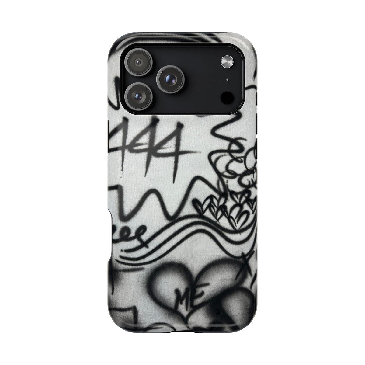 MagSafe „444“ Airbrush iPhone Hülle