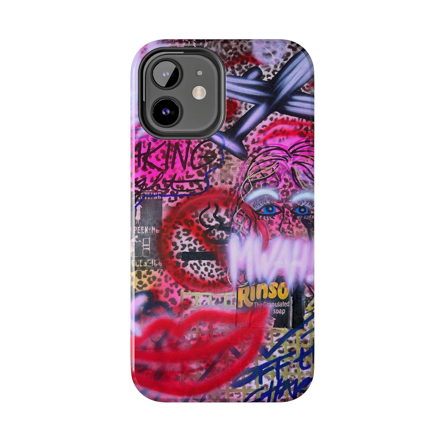 "taking flight" airbrush iPhone case