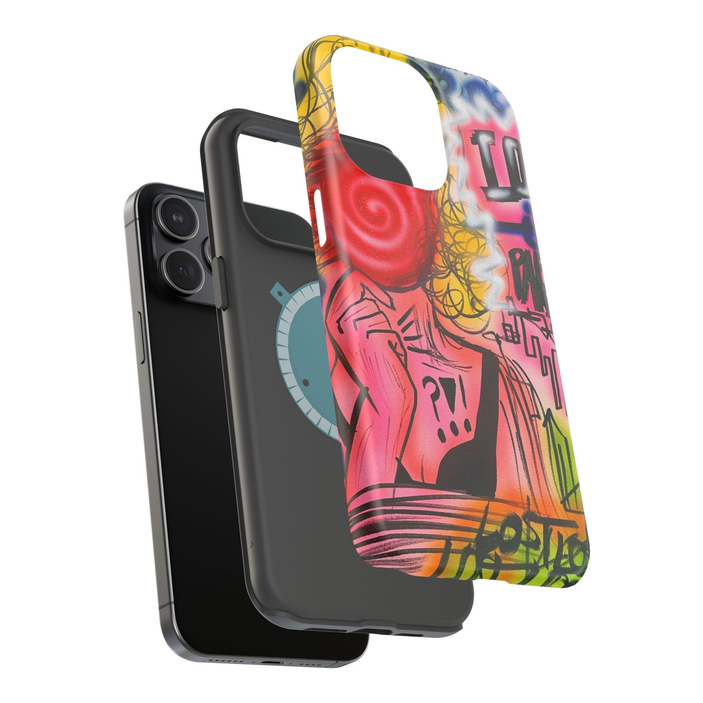 MagSafe „Lost in Paradise“ Airbrush-iPhone-Hülle