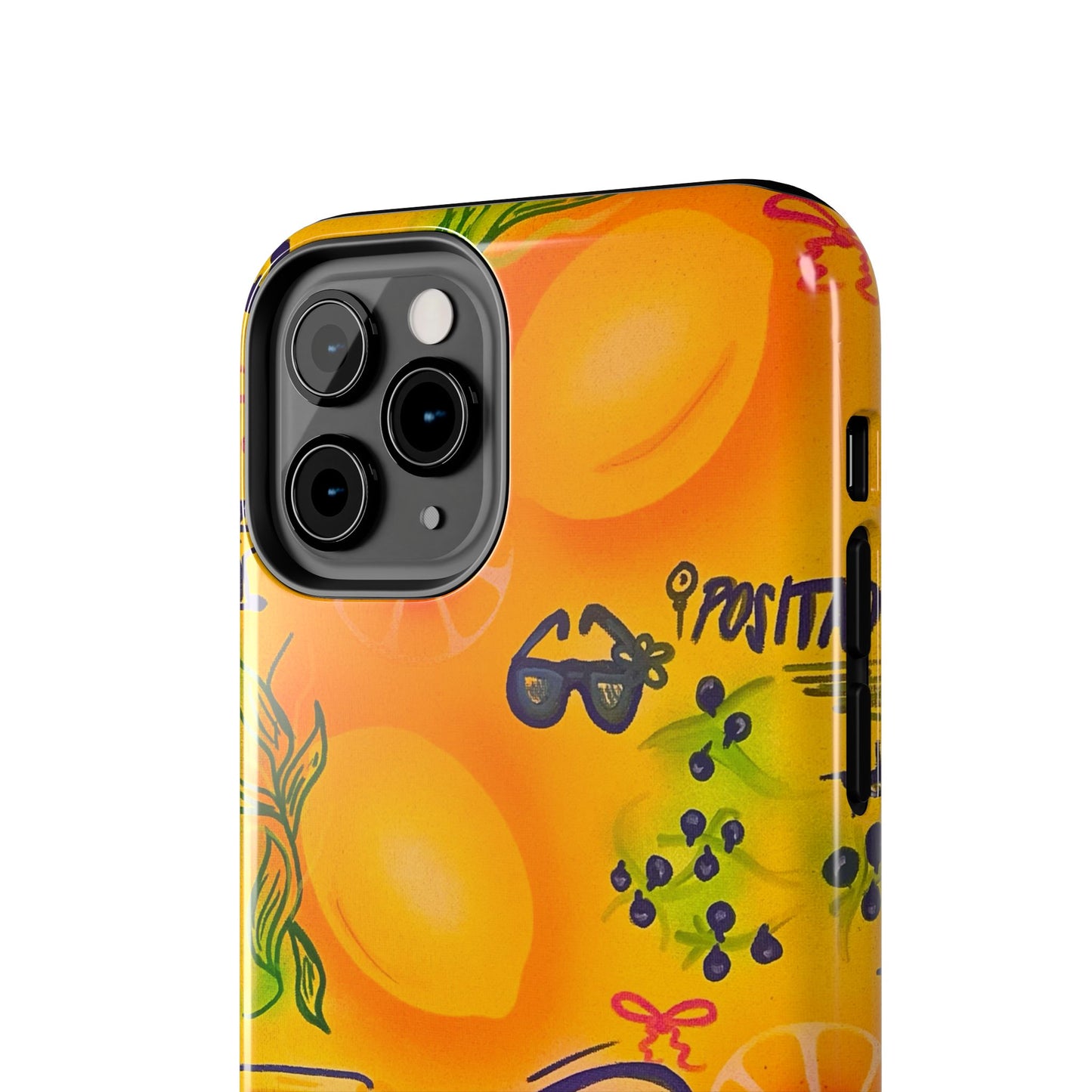 "citrus coastline" airbrush iPhone case
