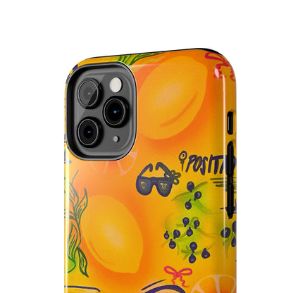 "citrus coastline" airbrush iPhone case