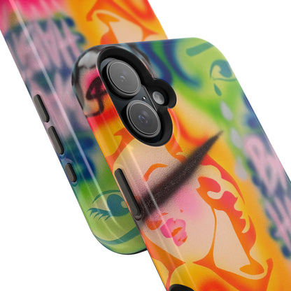 MagSafe „schlechte Angewohnheiten“ Airbrush iPhone Hülle