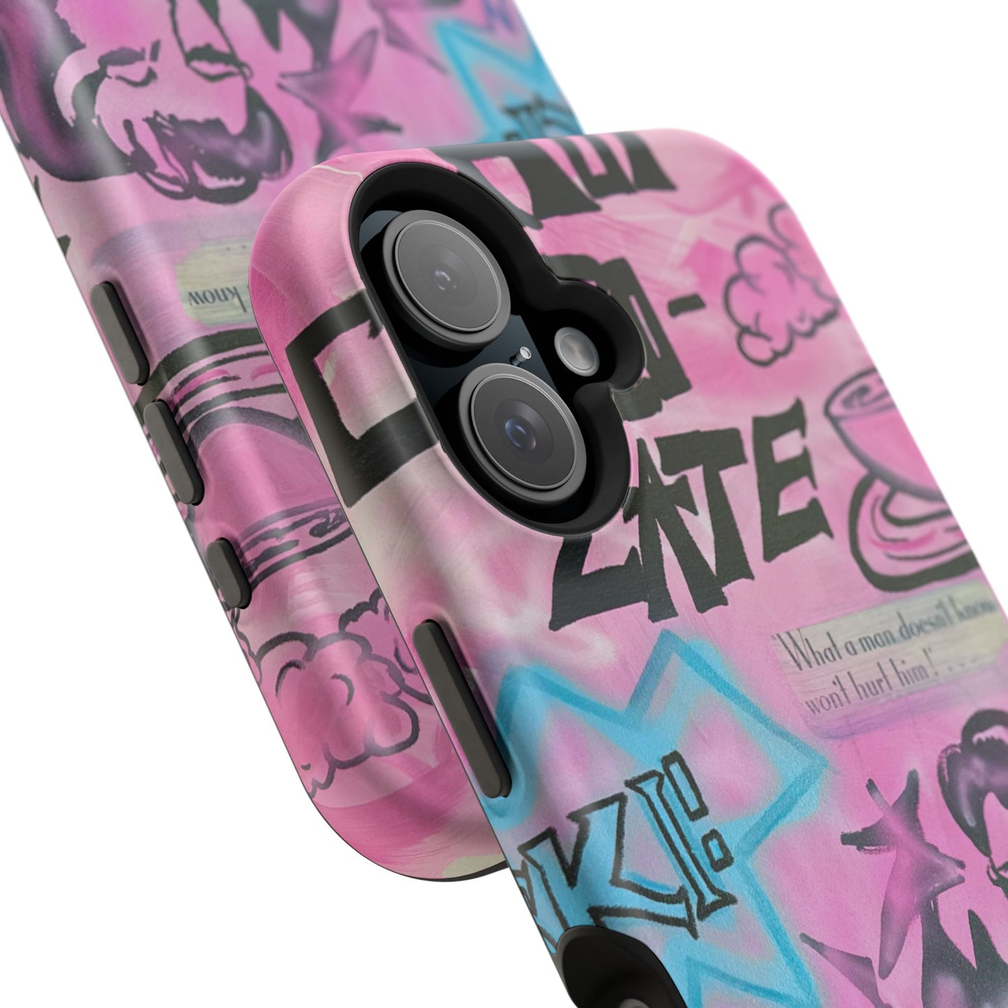 MagSafe "avant le ski" airbrush iPhone case