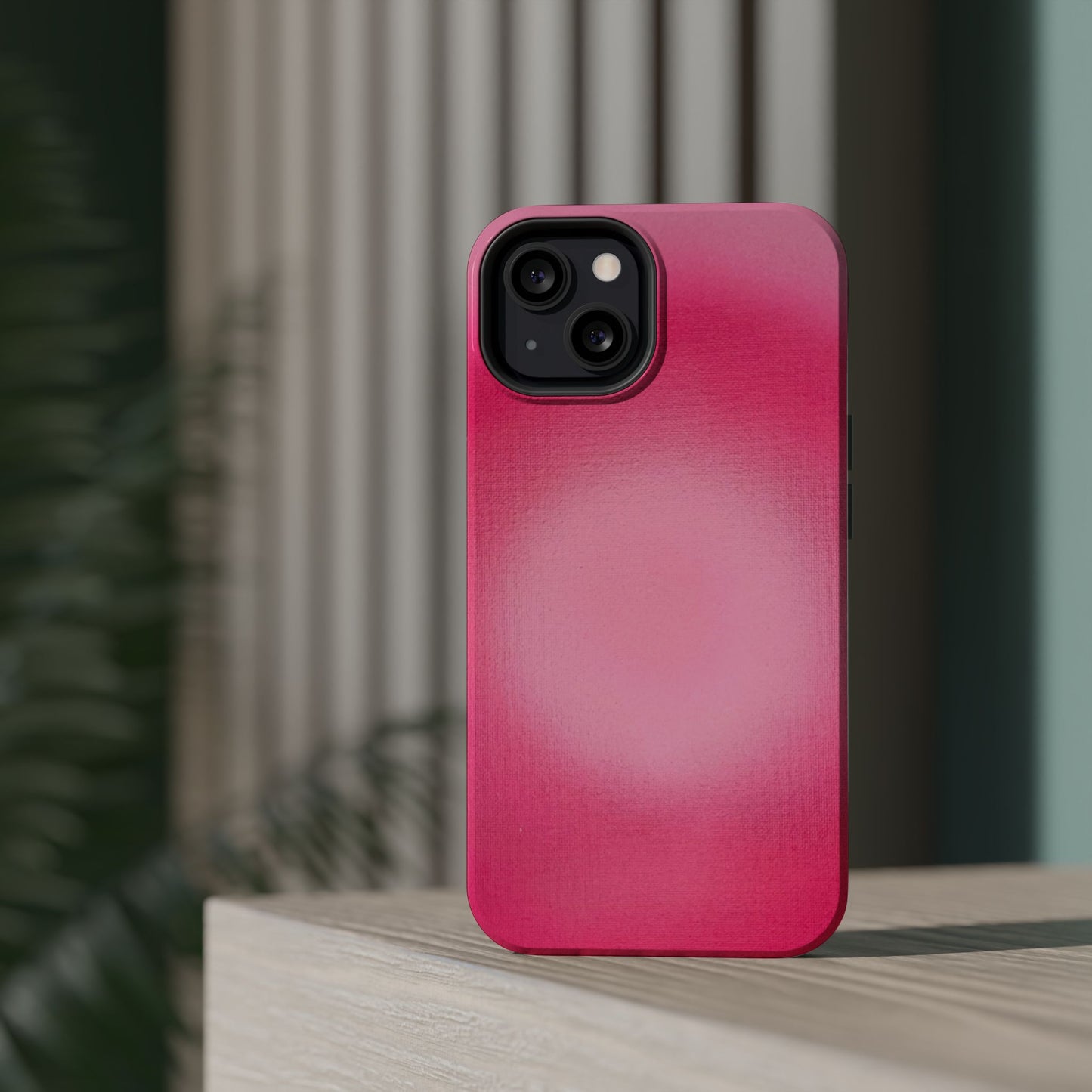 MagSafe "pinkberry" airbrush iPhone case