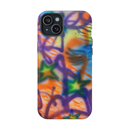 MagSafe "streetwear angel" airbrush iPhone case