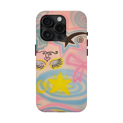 "star energy" airbrush iPhone case
