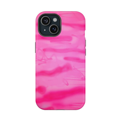 MagSafe "pink camo" airbrush iPhone case