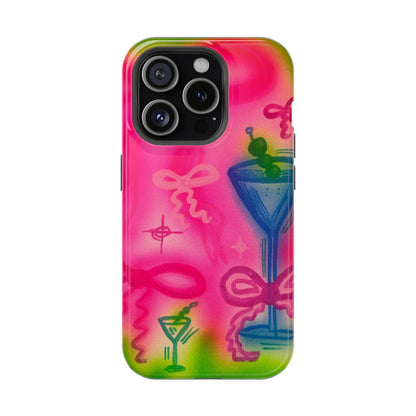 MagSafe „Bow Martini“ Airbrush-iPhone-Hülle