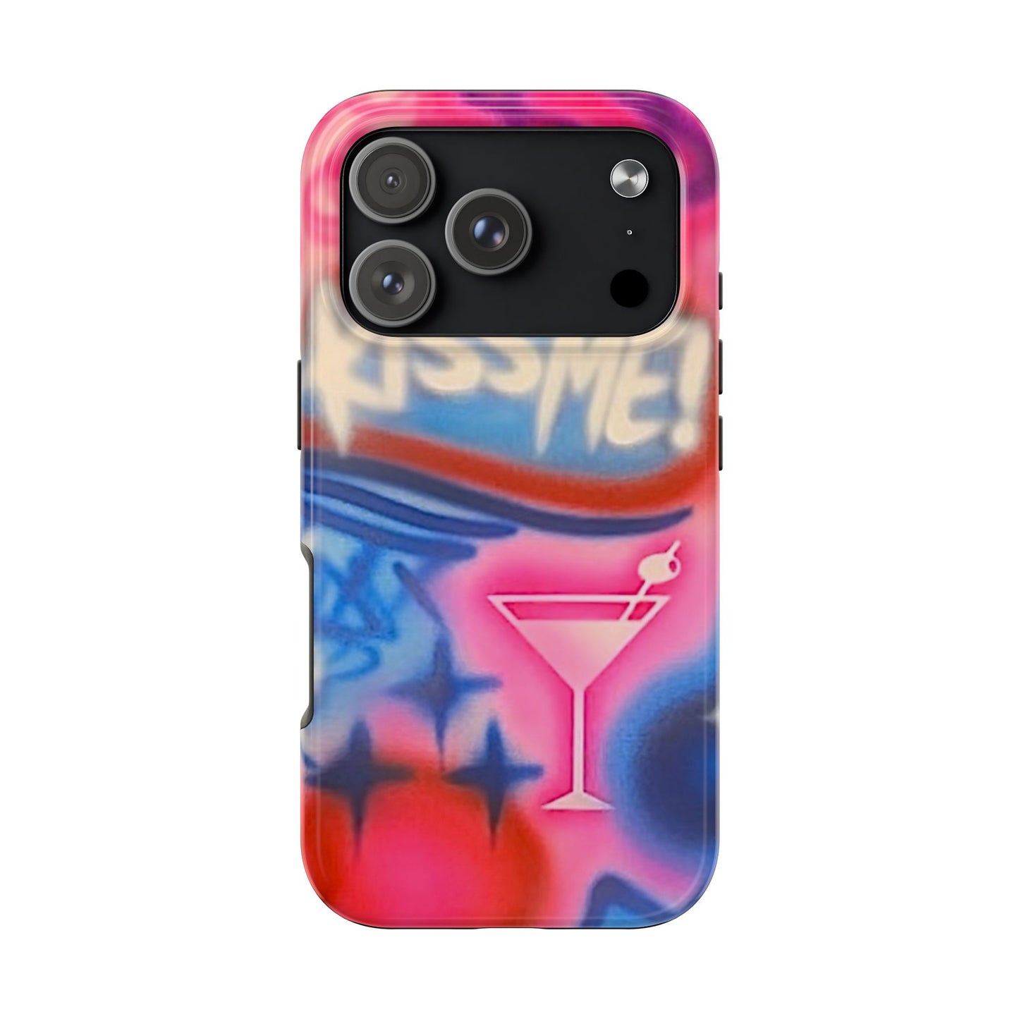 "kiss me pt. 2" airbrush iPhone case