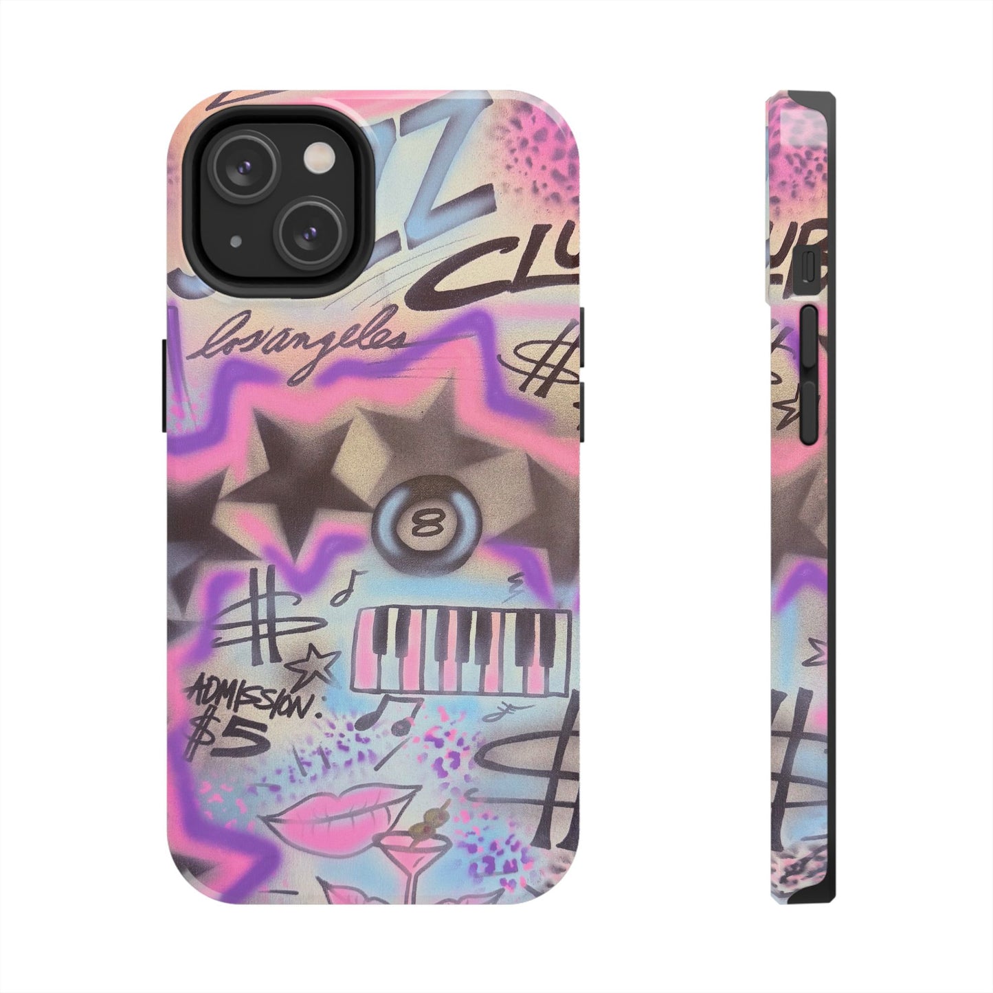 "the jazz club" airbrush iPhone case