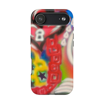 "lock it in, lover" airbrush iPhone case