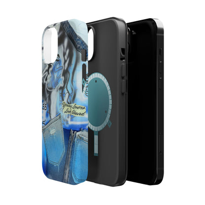 MagSafe "young lovers" airbrush iPhone case