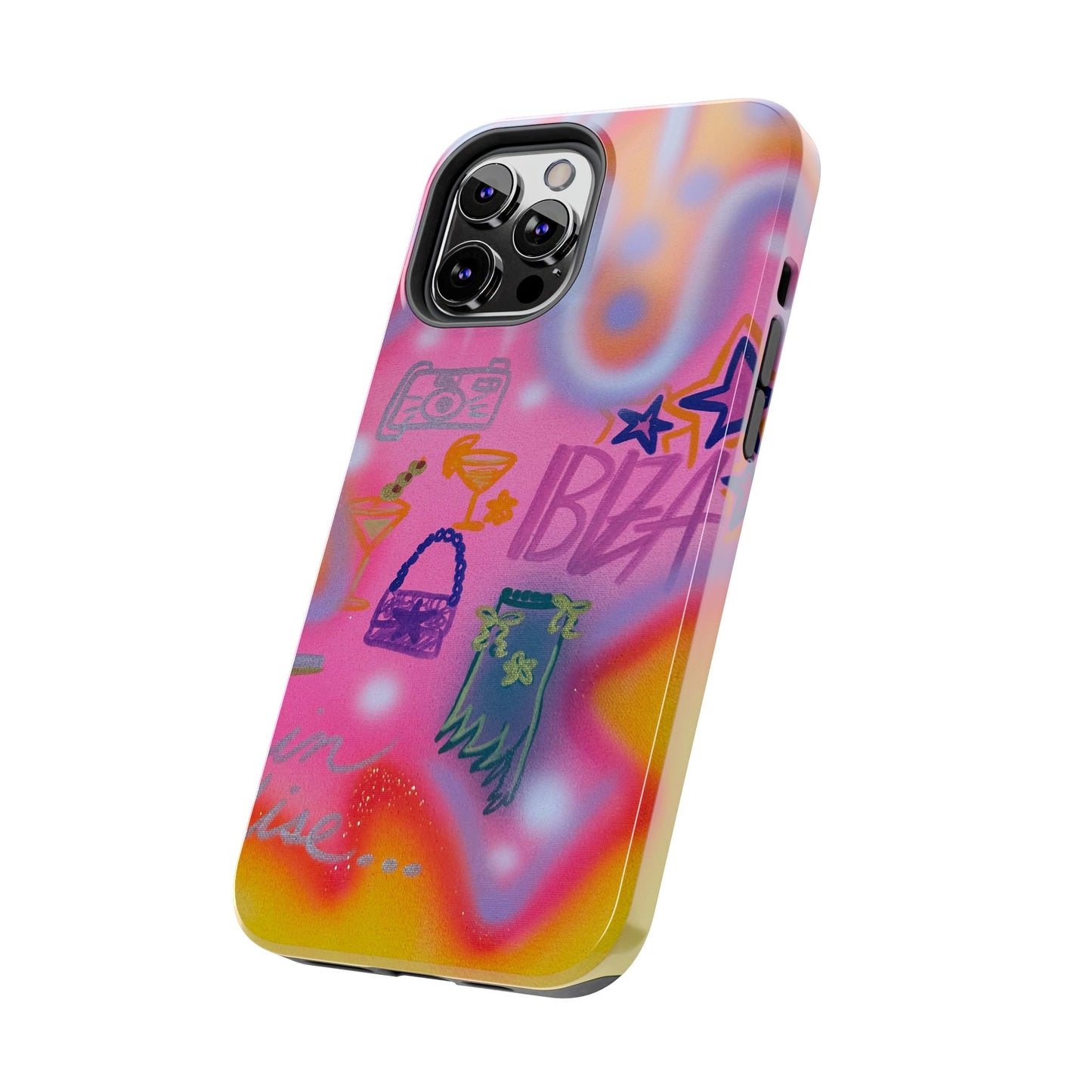 "ibiza" airbrush iPhone case
