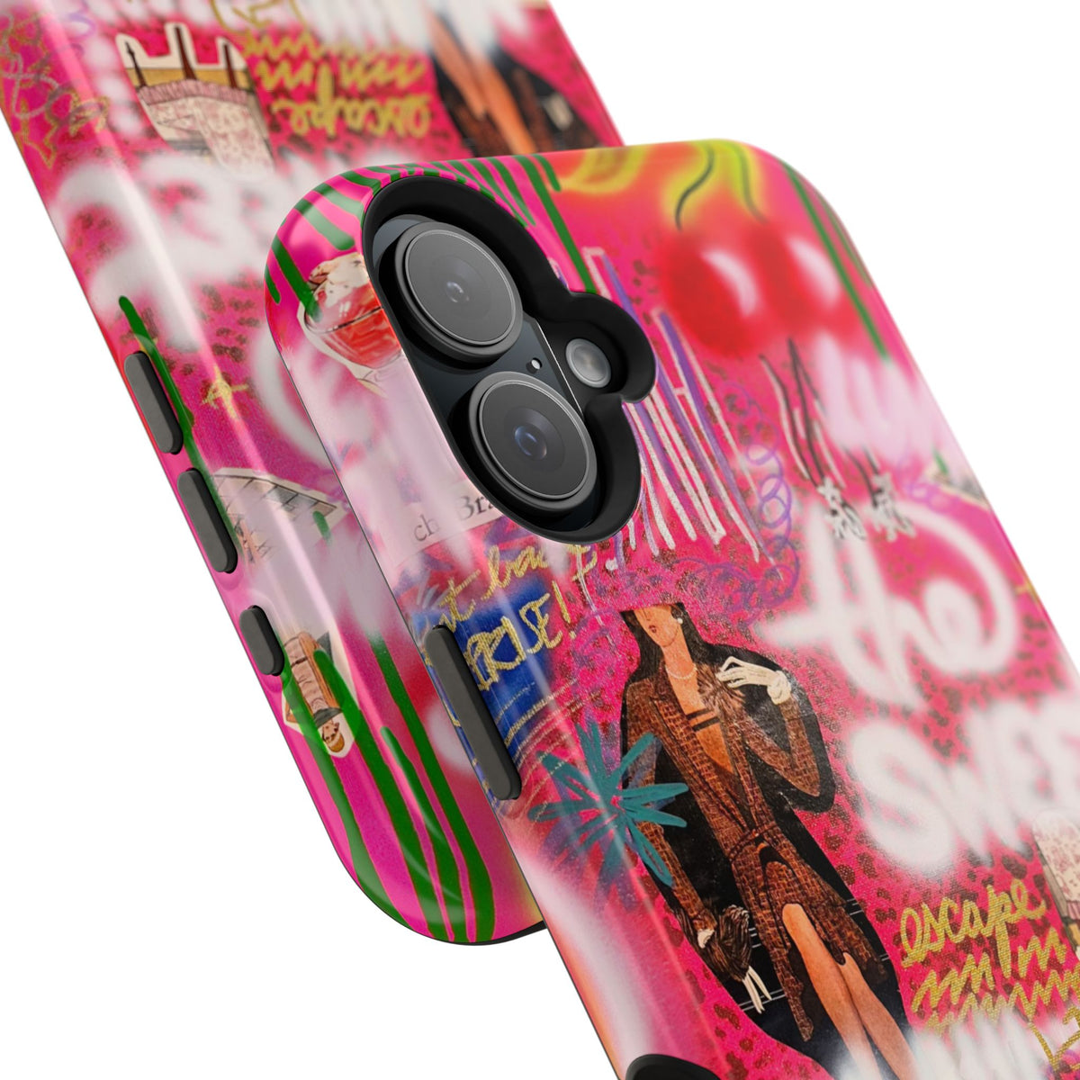 MagSafe "Sweet Escape" Airbrush iPhone Hülle