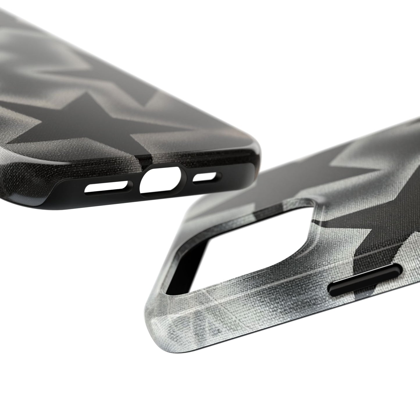 "chrome stars" airbrush iPhone case