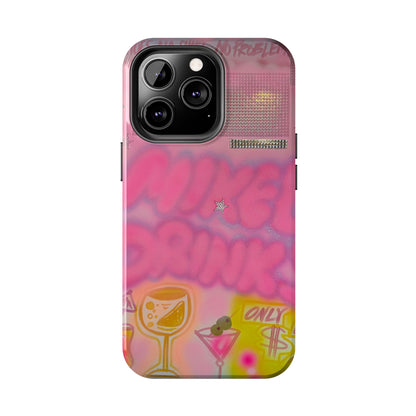 "mixed drinks" airbrush iPhone case