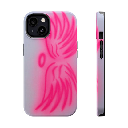 MagSafe "angel wings" airbrush iPhone case