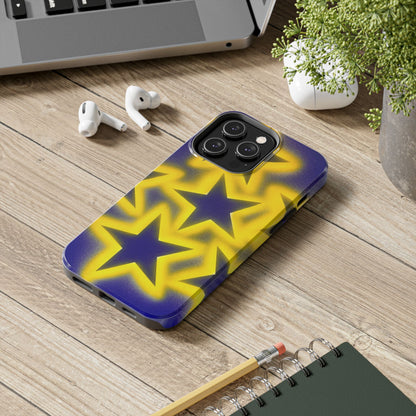 "cosmic crush" airbrush iPhone case
