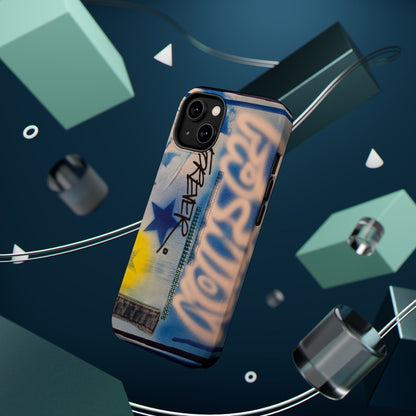 MagSafe "fashion forever" airbrush iPhone case