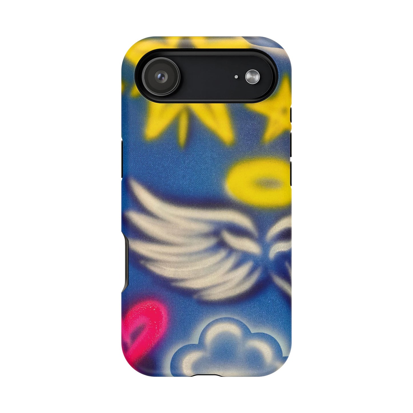 MagSafe "celestial halo" airbrush iPhone case