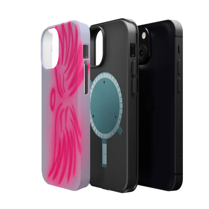 MagSafe "angel wings" airbrush iPhone case