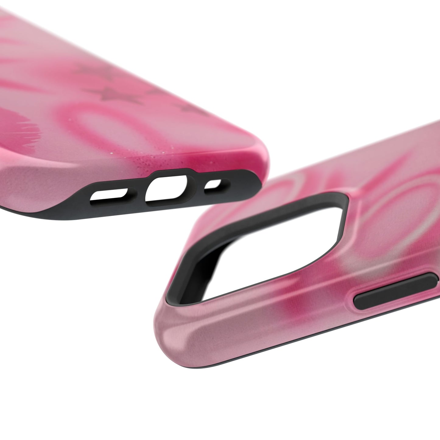 MagSafe "perfectly pink" airbrush iPhone case