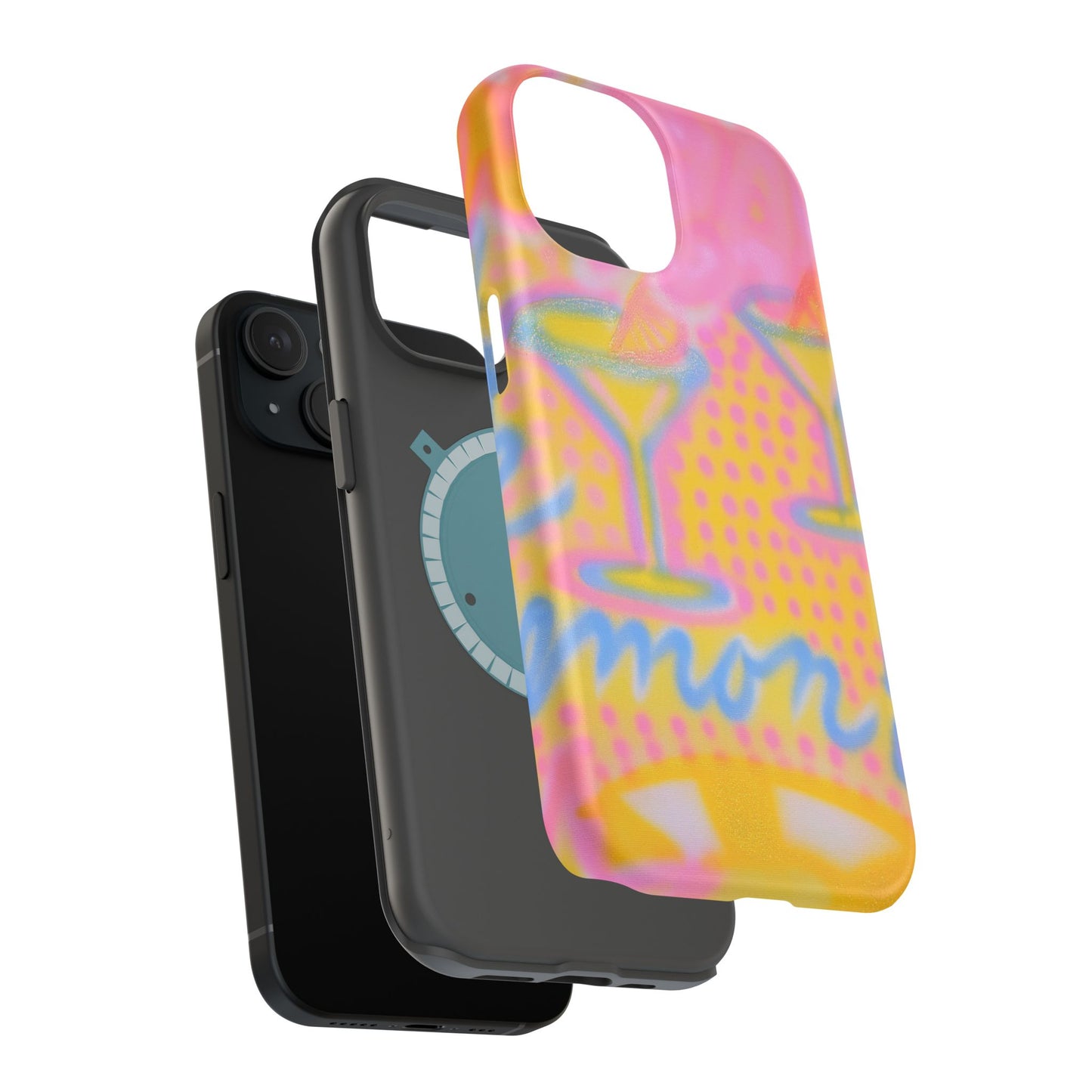 MagSafe "lemontini" airbrush iPhone case