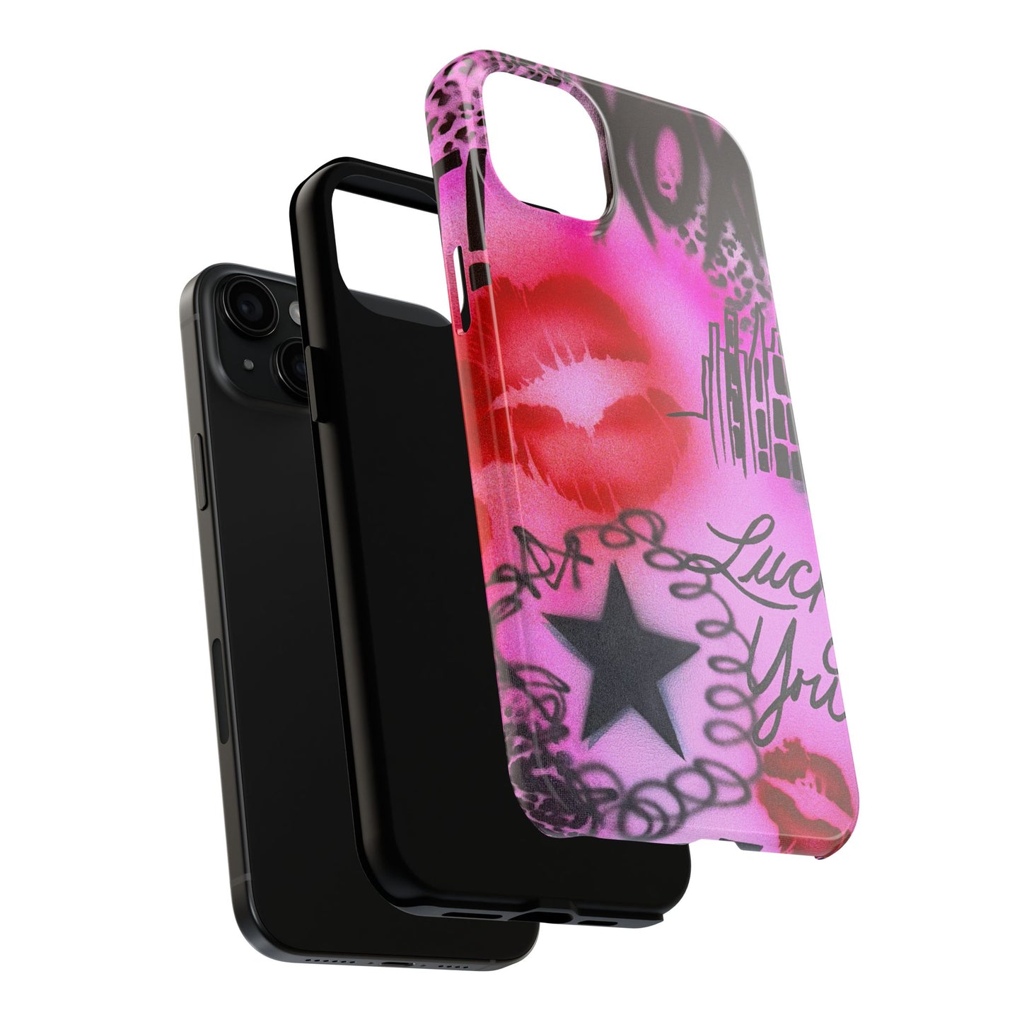 "ulterior motive" airbrush iPhone case