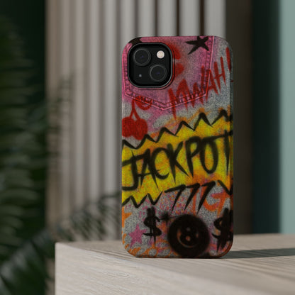 MagSafe "JACKPOT!" airbrush iPhone case