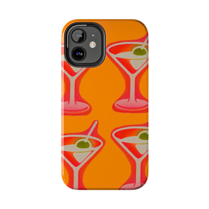 "shaken, not stirred” airbrush iPhone case