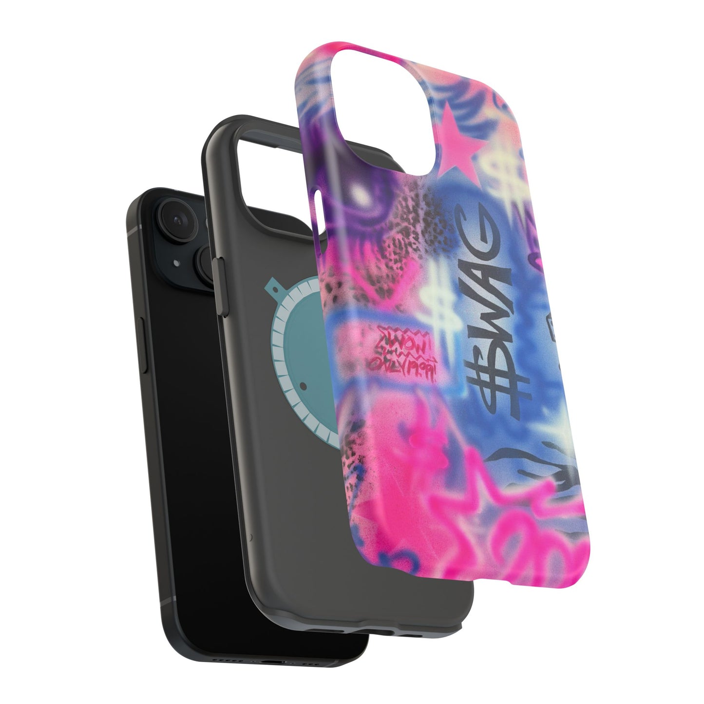 MagSafe "$wag" airbrush iPhone case