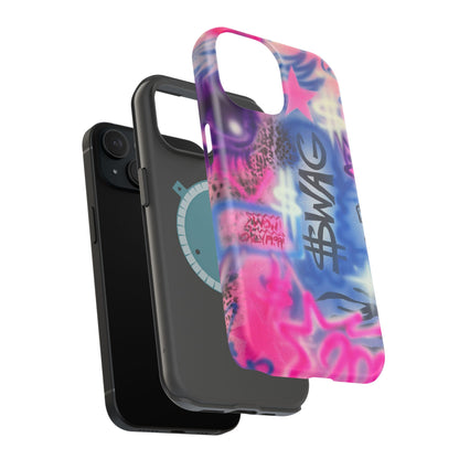 MagSafe "$wag" airbrush iPhone case
