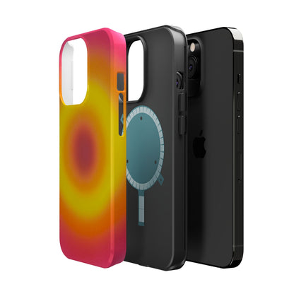 MagSafe "Pink Lemonade Aura" Airbrush iPhone Case