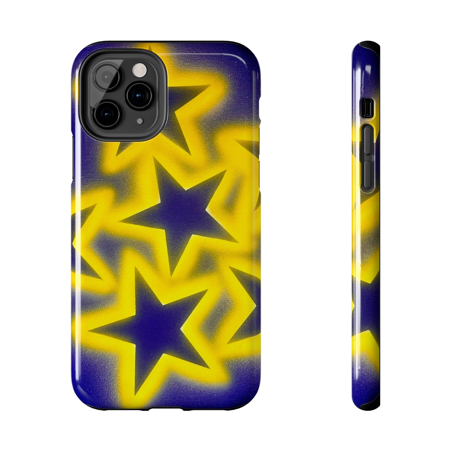 "cosmic crush" airbrush iPhone case