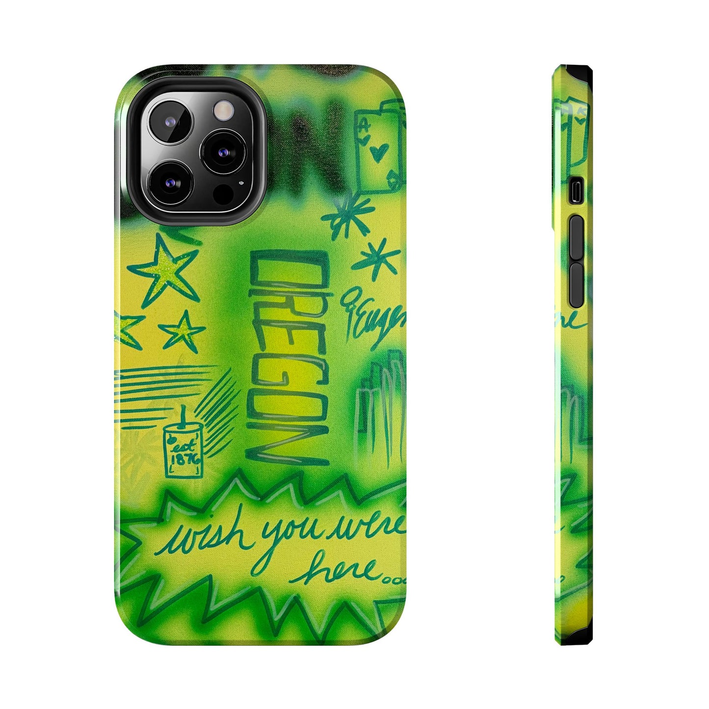 "oregon" airbrush iPhone case