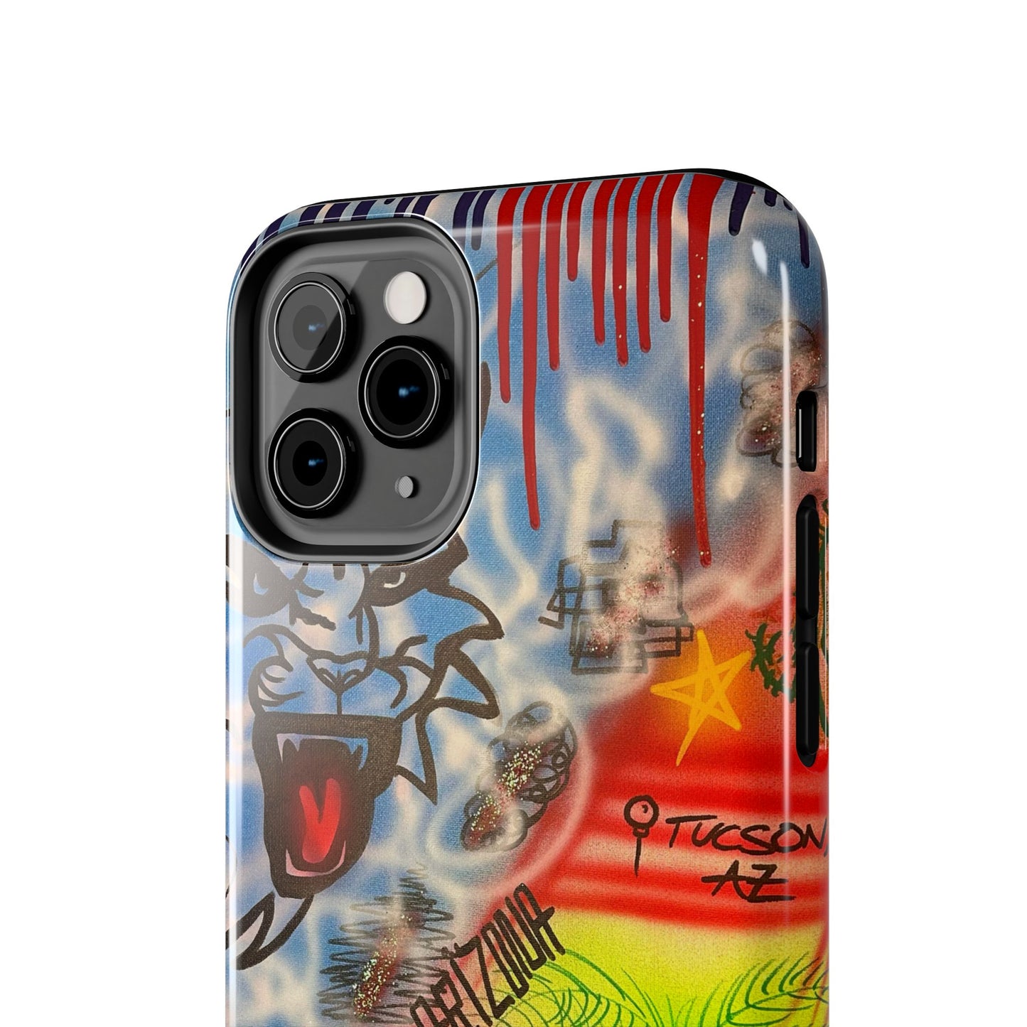 "tucson, arizona pt. 2" airbrush iPhone case